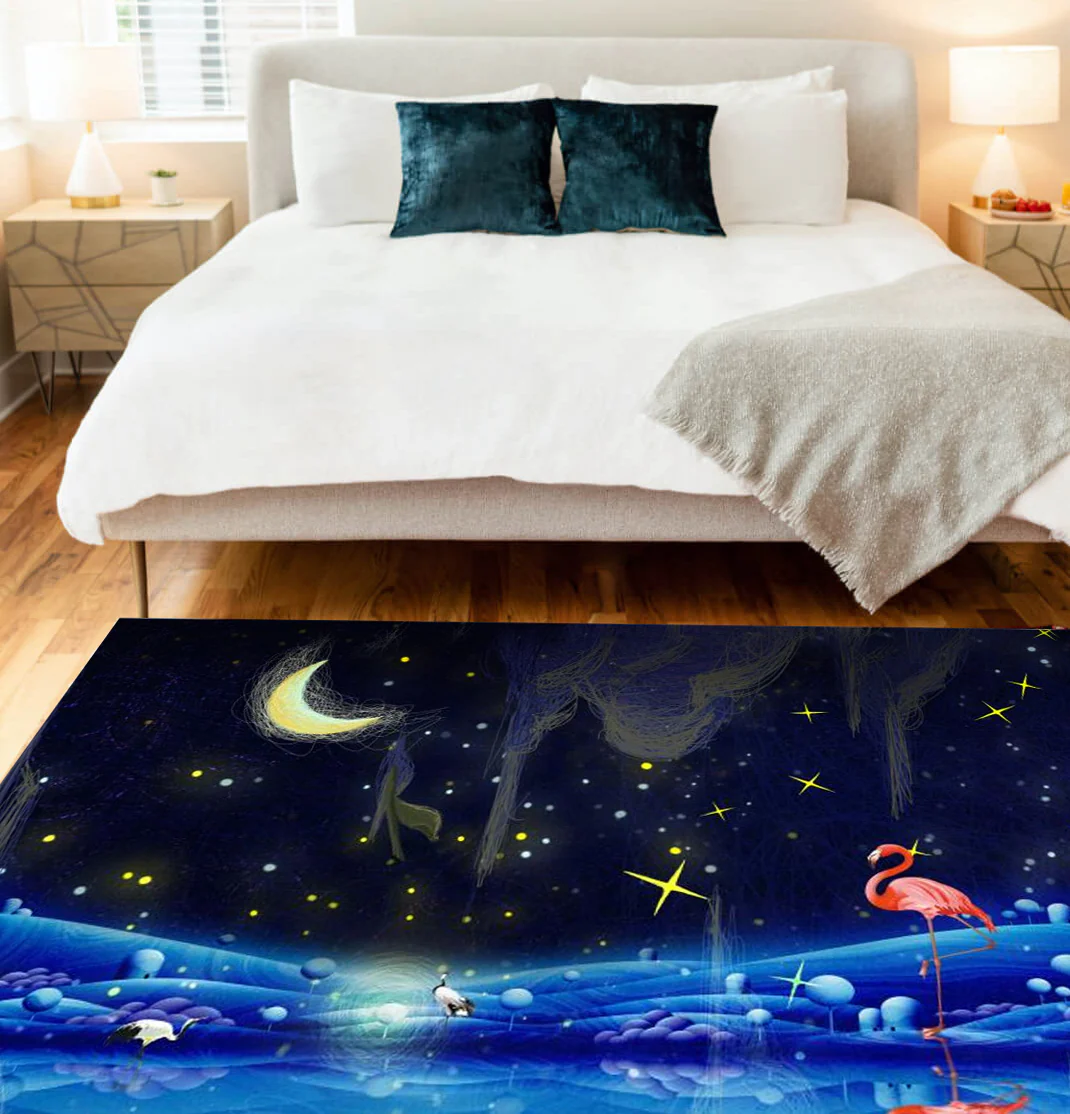 Stardream Bedroom Rug Carpet Mat (120 x 80) - Image 6