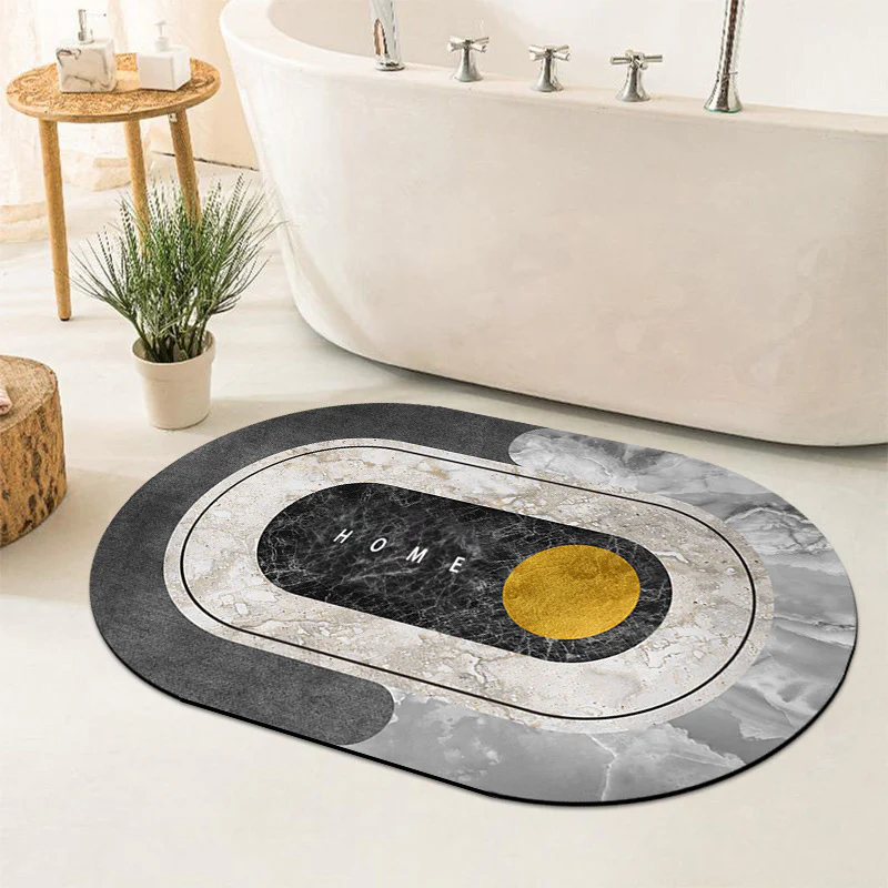 Super Absorbent Floor Bath Door Mat Non-Slip Rug Doormat (50 x 80) - Image 3
