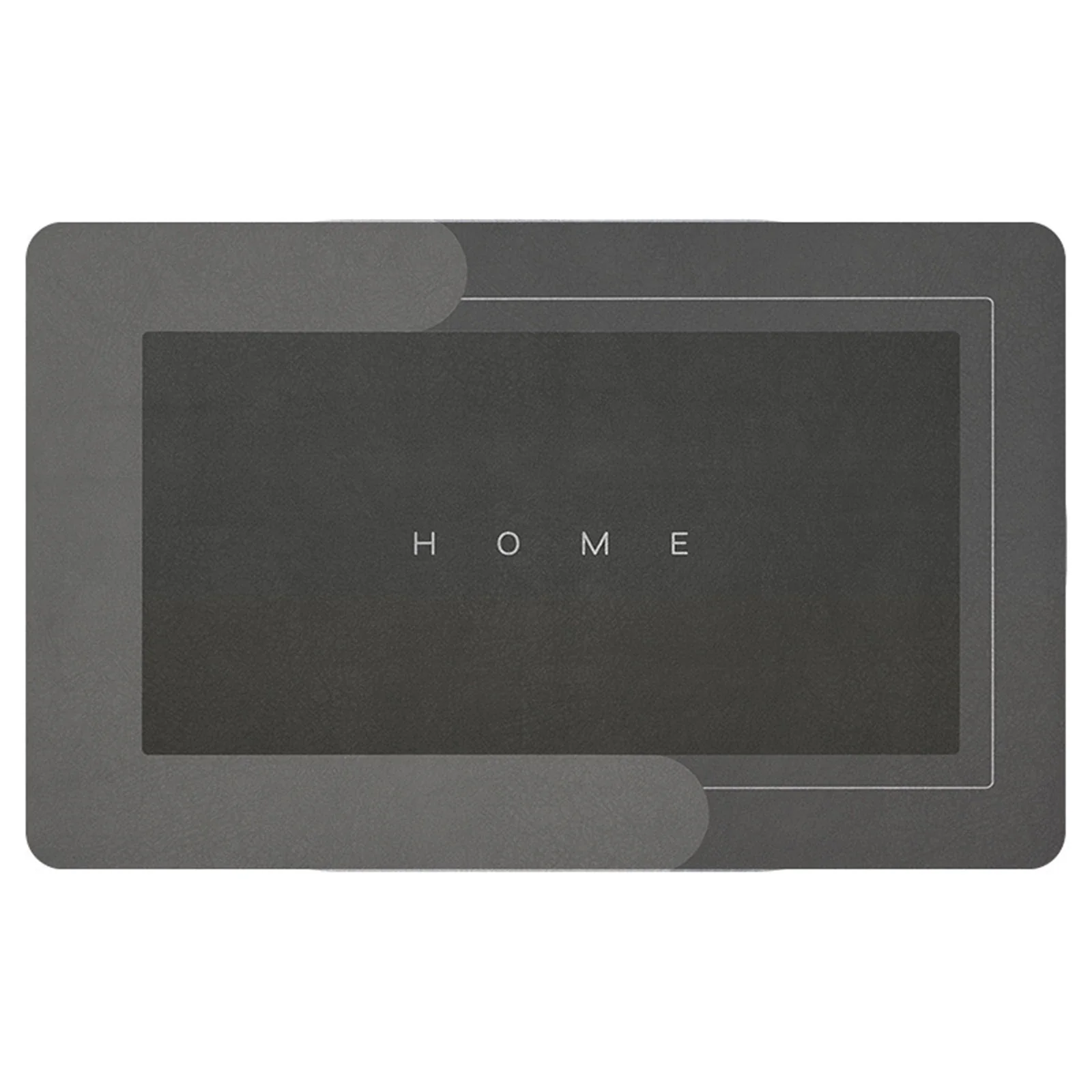 Super Absorbent Floor Bath Door Mat Non-Slip Rug Doormat (Dark Grey, 50 x 80) - Image 6