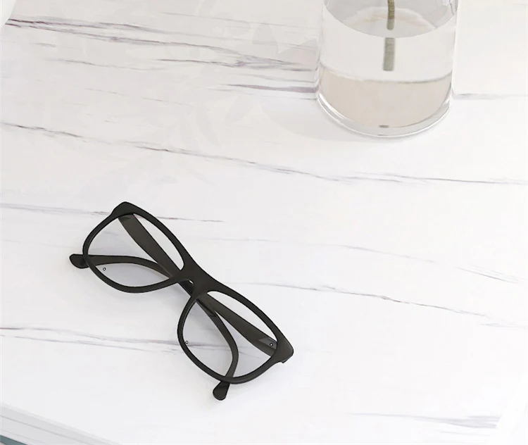 Synergy Luxury Marble Look Bedside Table (White) - Image 4