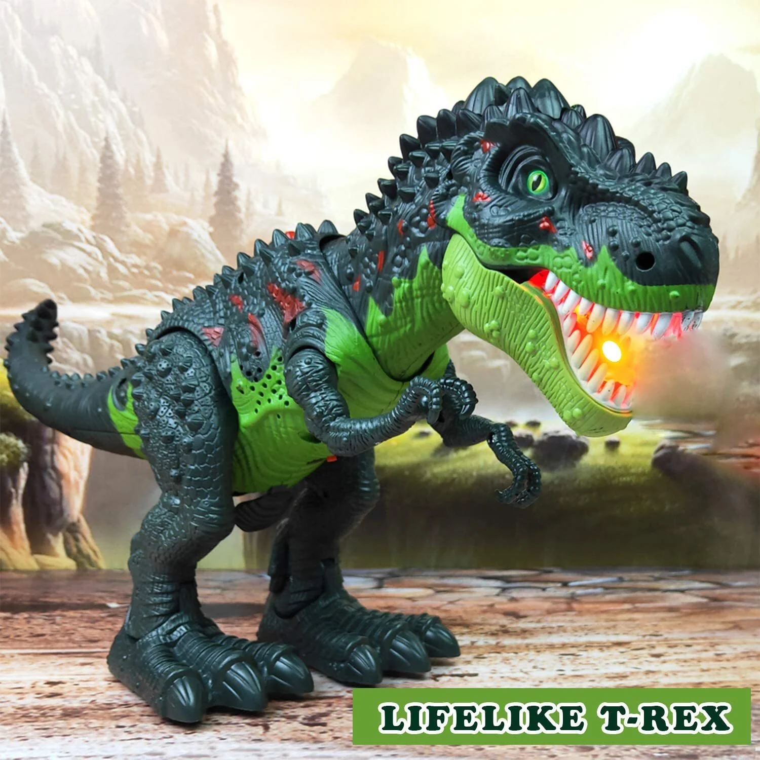 Large T-Rex Dinosaur Realistic Toy - Image 4