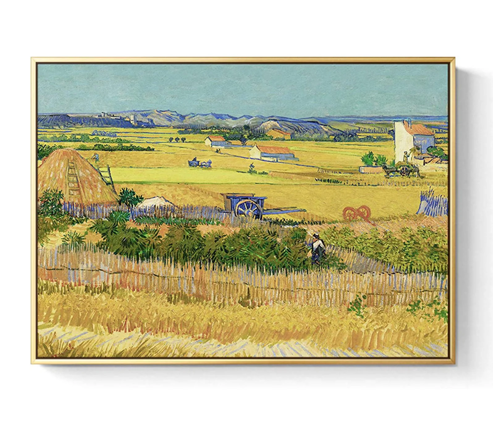 The Harvest Painting by Van Gogh Print Canvas Wall Art - 70cm x 50cm - Image 14