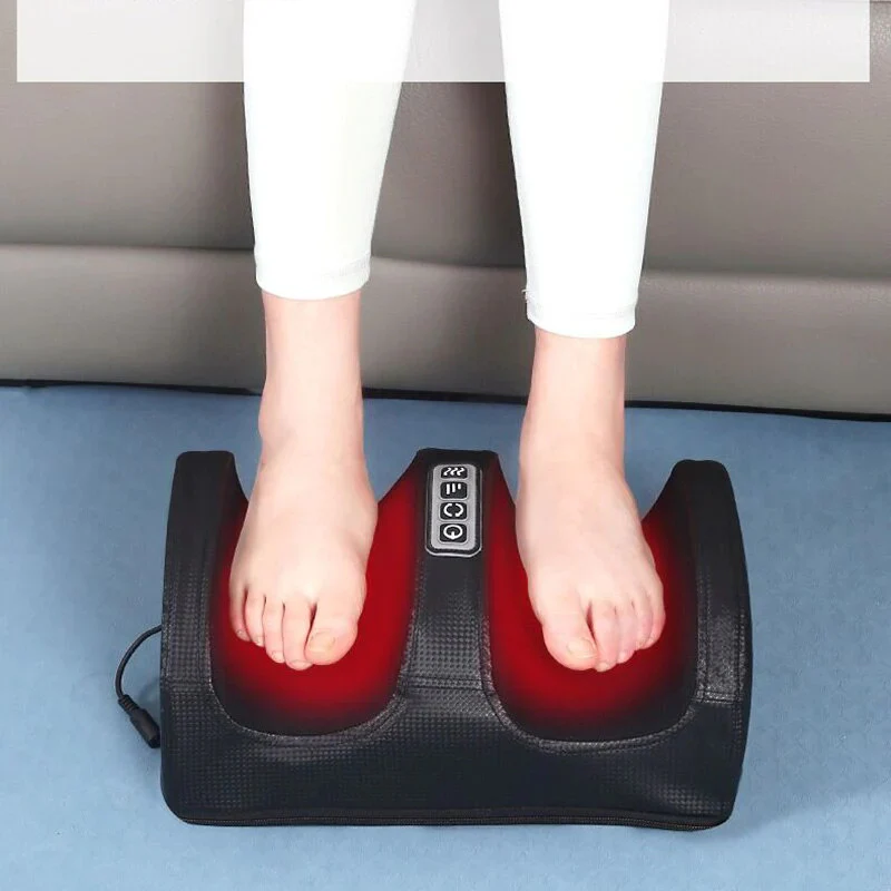 Therapeutic Heated Foot Massager Electric Heating Massage Reflexology Calf Leg Pain Relief Relaxation - Image 6