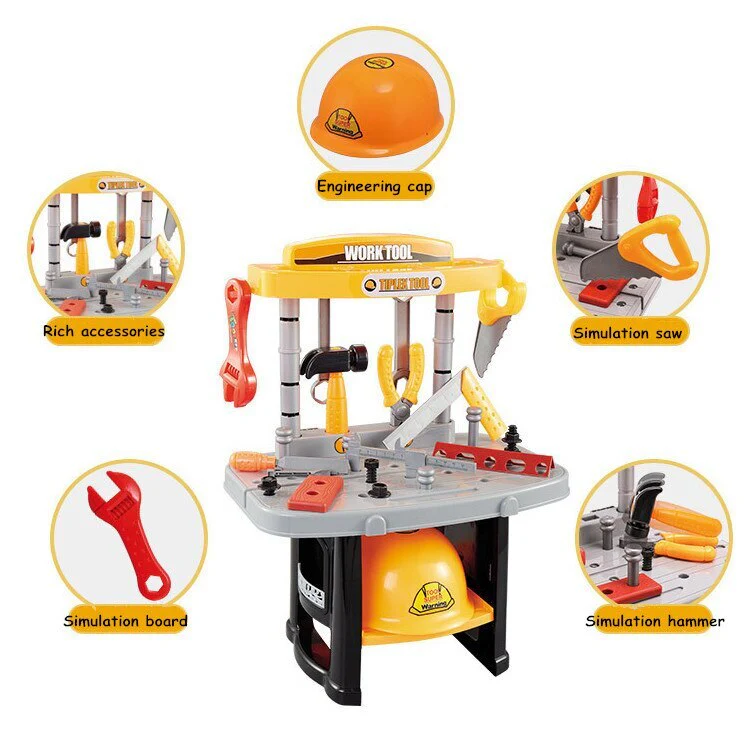 Tool Bench Workshop Playset Kids Toy Set - Image 2