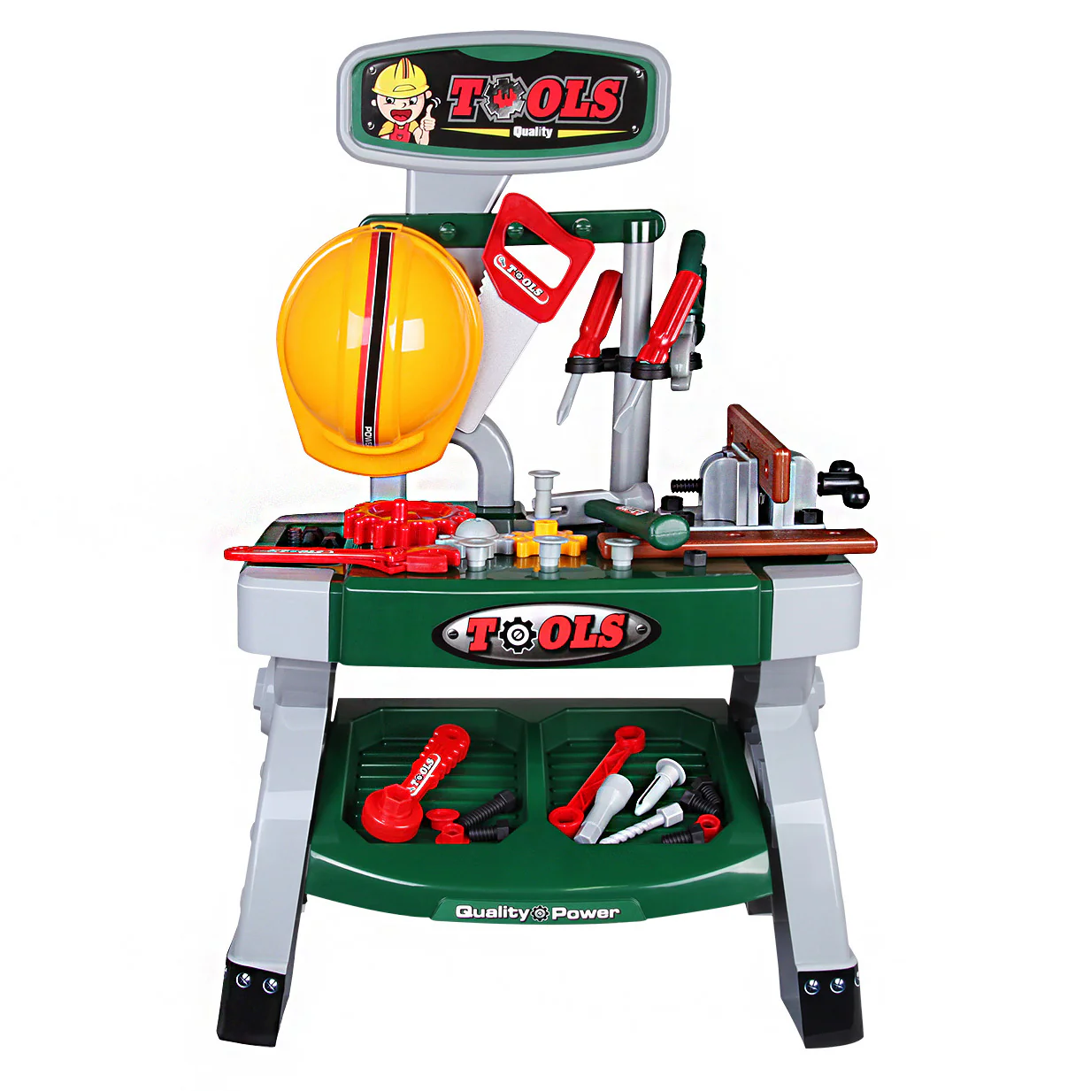 Tool Bench Workshop Playset Kids Toy Set - Image 3