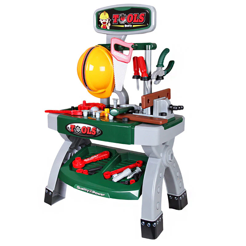 Tool Bench Workshop Playset Kids Toy Set - Image 4