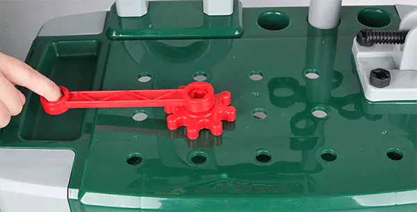 Tool Bench Workshop Playset Kids Toy Set - Image 9