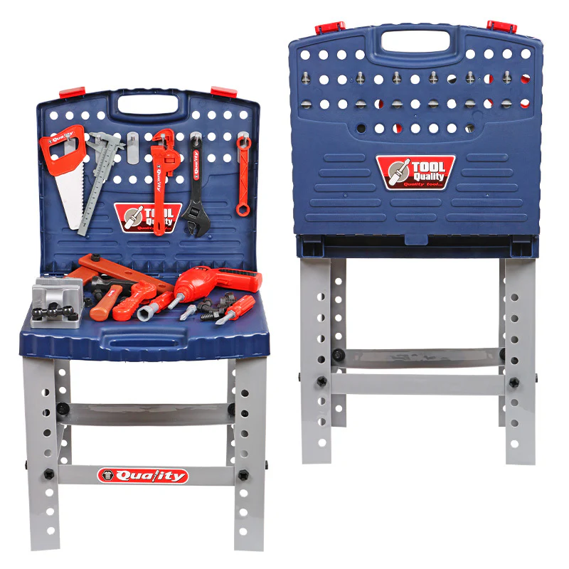 Tool Box Chair Workshop Playset Kids Toy Set - Image 3