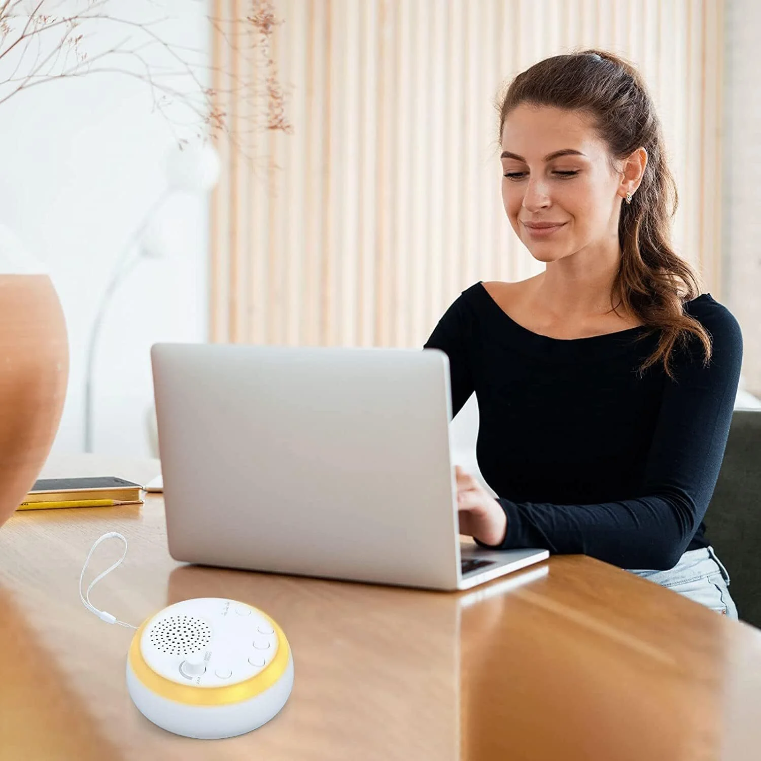 Tranquil Sleep White Noise Portable Sound Machine Baby Soothing Sounds with Adjustable Timer - Image 7