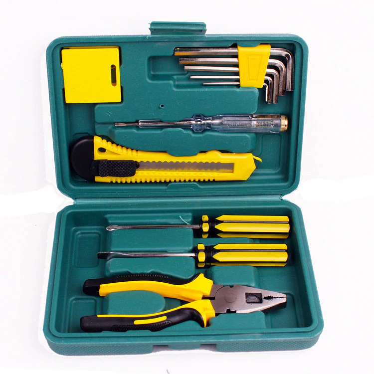 TWO PACK 2 x Portable Multi-Purpose Household 12 PCS Tool Kits - Image 4