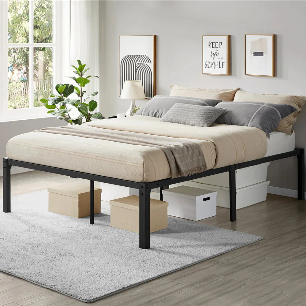 Ultimate Comfort Double Innerspring Mattress & Heavy-Duty Bed Frame Set - Image 15