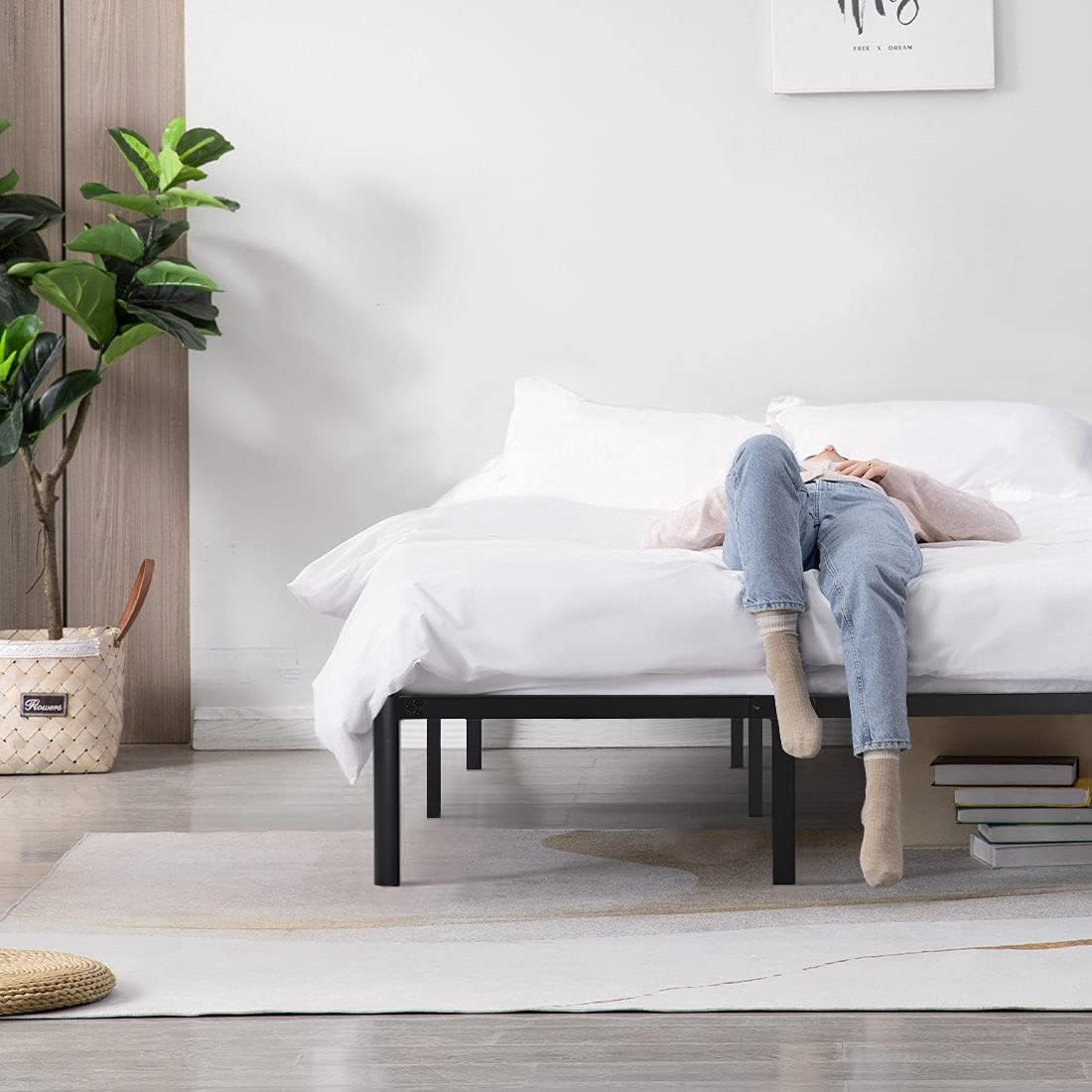 Ultimate Comfort Double Innerspring Mattress & Heavy-Duty Bed Frame Set - Image 28