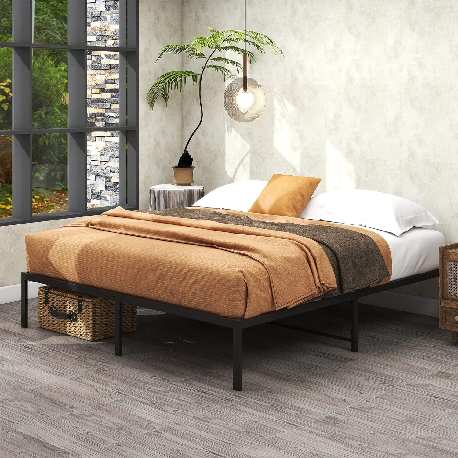 Ultimate Comfort Double Innerspring Mattress & Heavy-Duty Bed Frame Set - Image 8