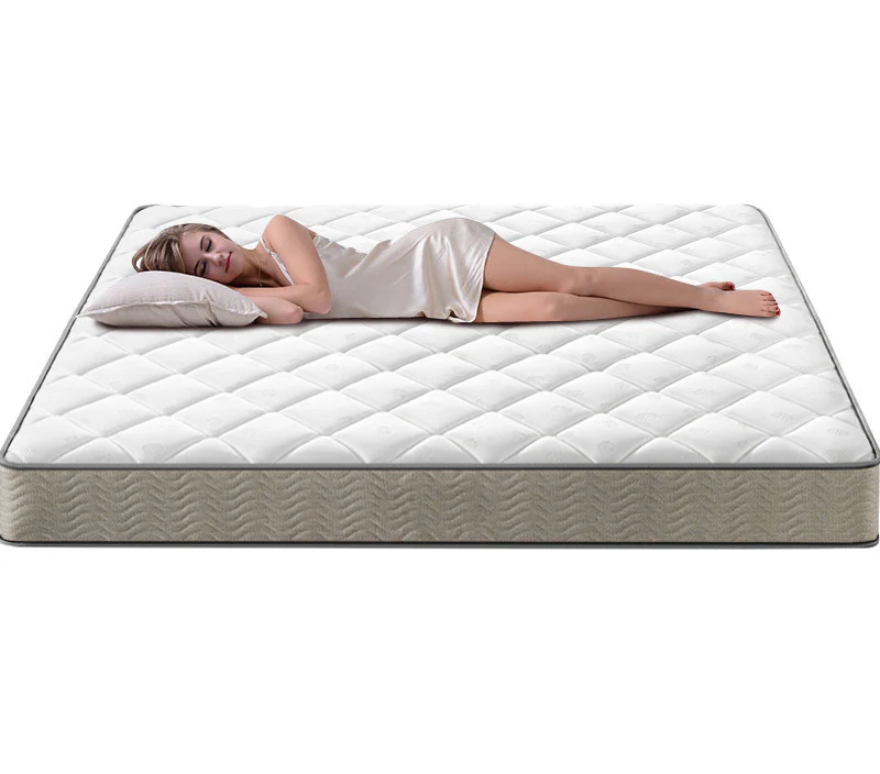 Ultimate Comfort Queen Innerspring Mattress & Heavy-Duty Bed Frame Set - Image 3