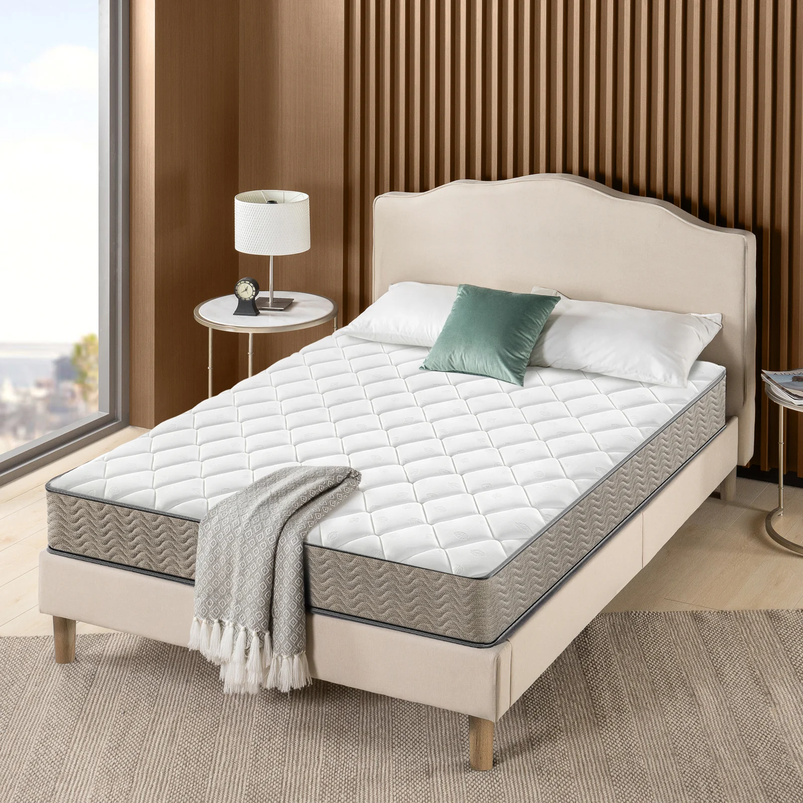 Ultimate Comfort Queen Size Innerspring Mattress Supportive Bed - Image 5