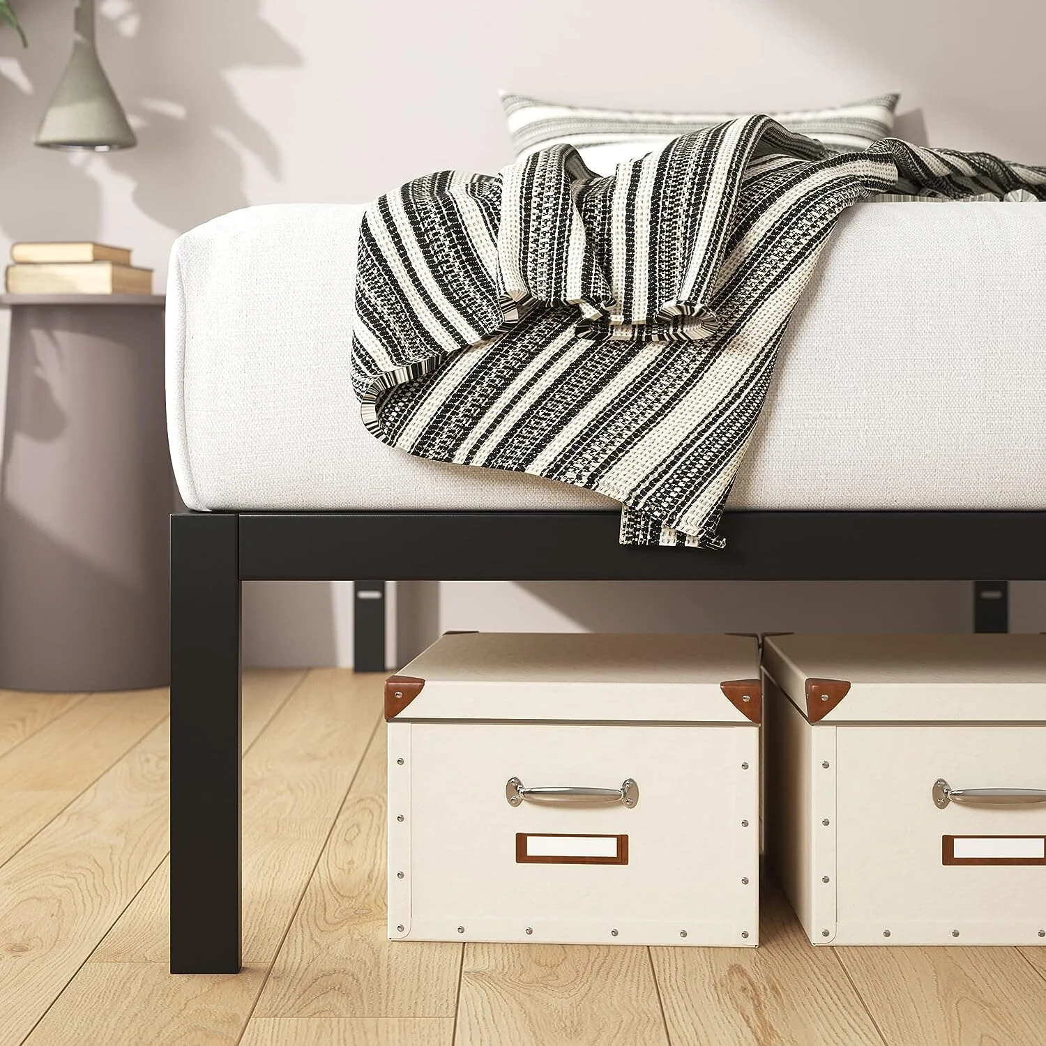 Ultimate Comfort Single Innerspring Mattress & Heavy-Duty Bed Frame Set - Image 12
