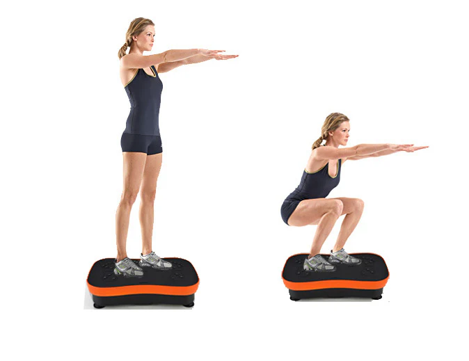 Ultra Slim Vibration Machine Whole Body Shaper Plate (Orange) - Image 5