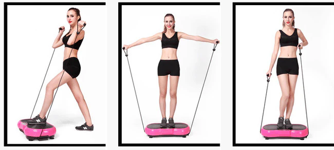 Ultra Slim Whole Body Shaper Vibration Machine (Red) - Image 16