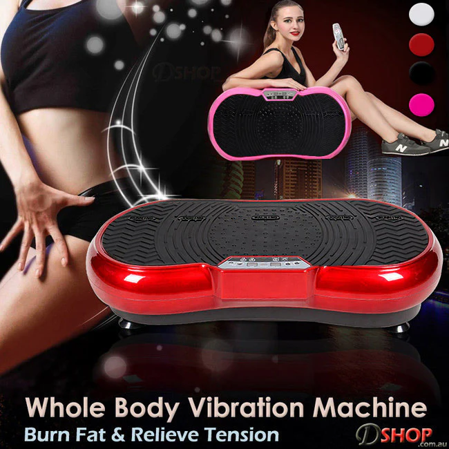 Ultra Slim Whole Body Shaper Vibration Machine (White) - Image 6