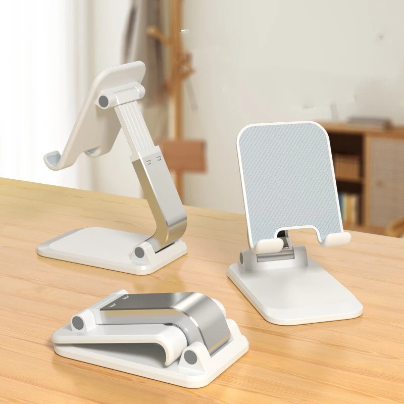 Universal Adjustable Mobile Phone Tablet iPad Desktop Metal Stand Holder (White) - Image 7