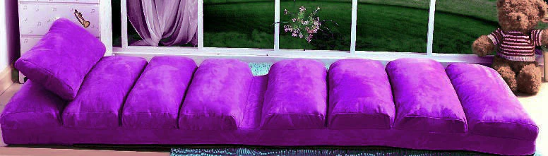 Varossa Chaise Lounge Recliner Chair Sofa Bed (Purple) - Image 12
