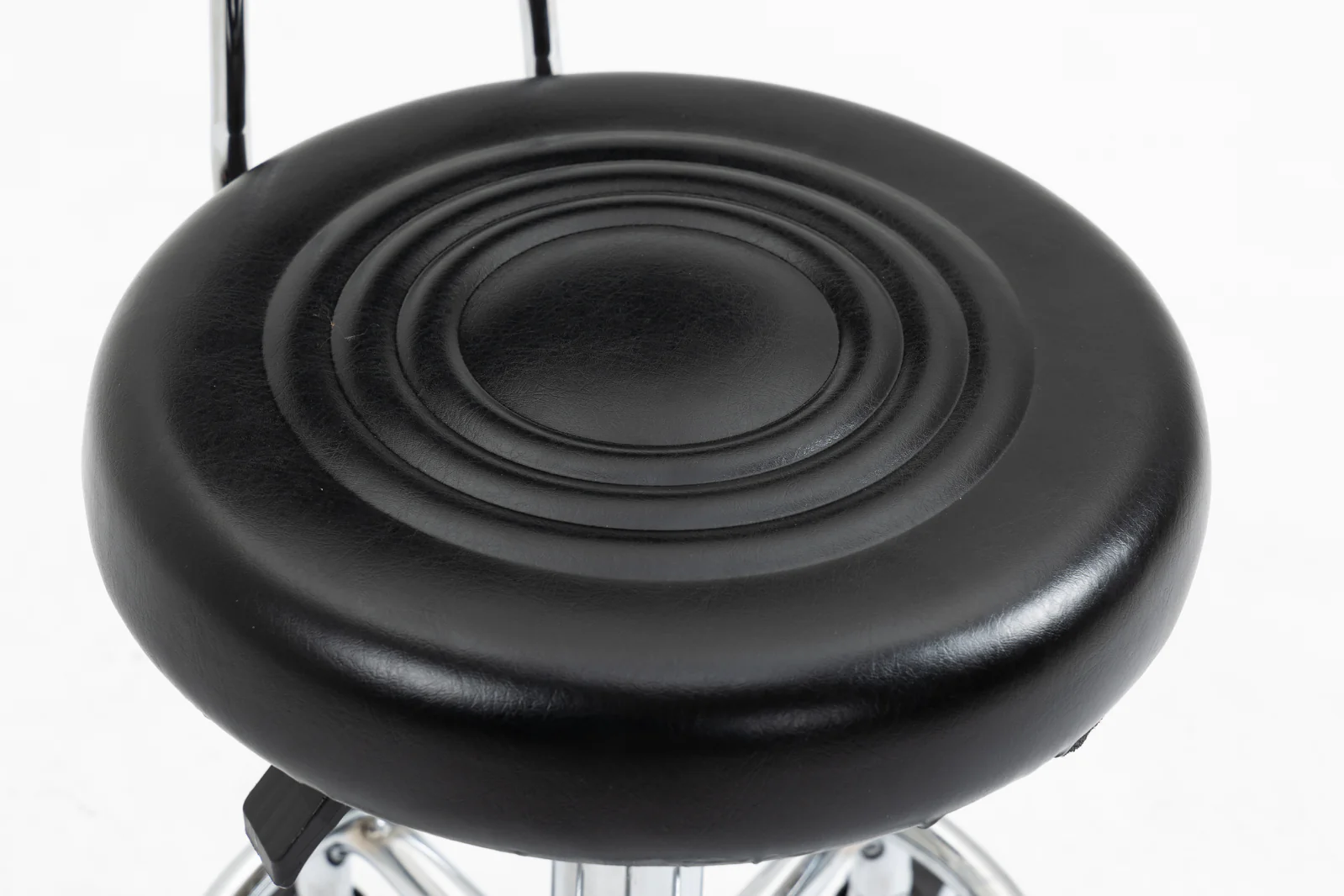 Varossa Multipurpose Essential Office Student Computer Chair Bar Stool (Black) - Image 5