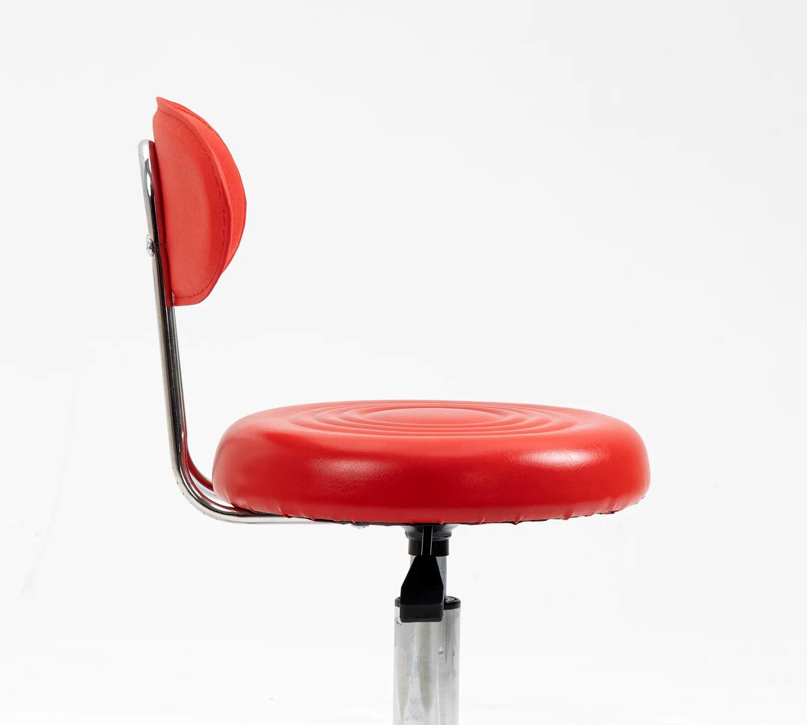 Varossa Multipurpose Essential Office Student Computer Chair Bar Stool (Red) - Image 10