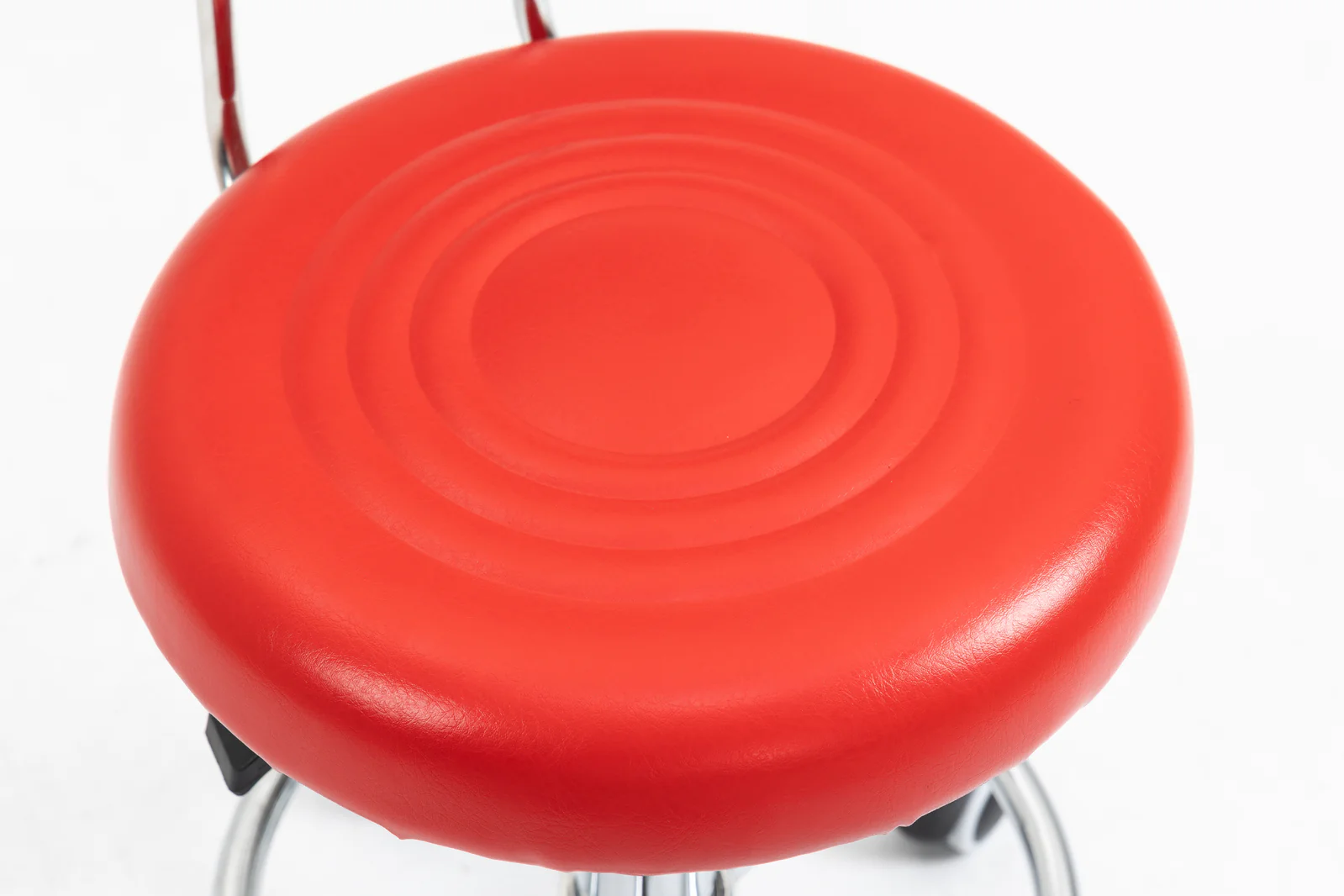 Varossa Multipurpose Essential Office Student Computer Chair Bar Stool (Red) - Image 11