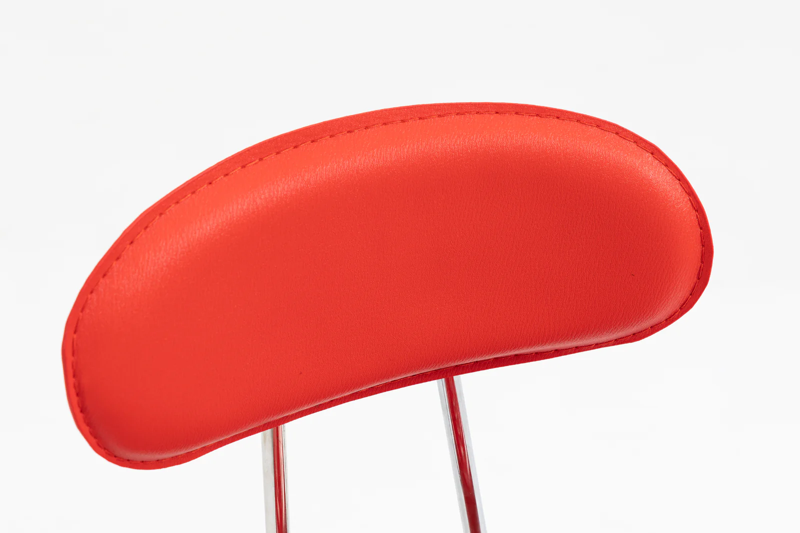 Varossa Multipurpose Essential Office Student Computer Chair Bar Stool (Red) - Image 12