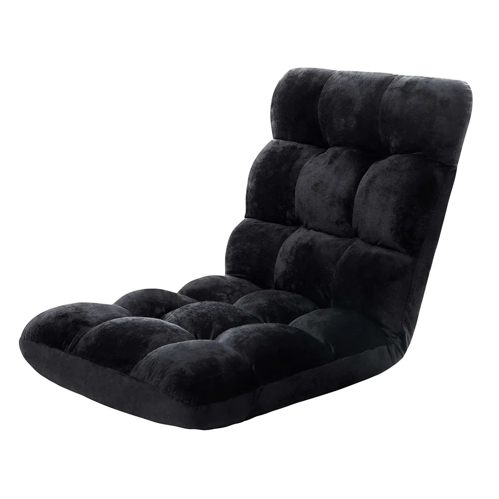 Varossa Versatile Adjustable Recliner Sofa Couch Yoga Chair (Large, Black) - Image 17