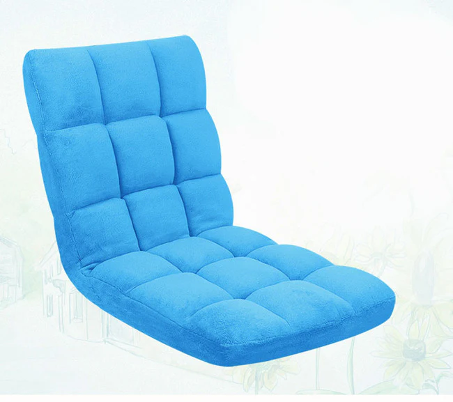 Varossa Versatile Adjustable Recliner Sofa Couch Yoga Chair (Large, Blue) - Image 6