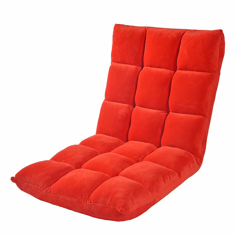 Varossa Versatile Adjustable Recliner Sofa Couch Yoga Chair (Large, Red) - Image 2