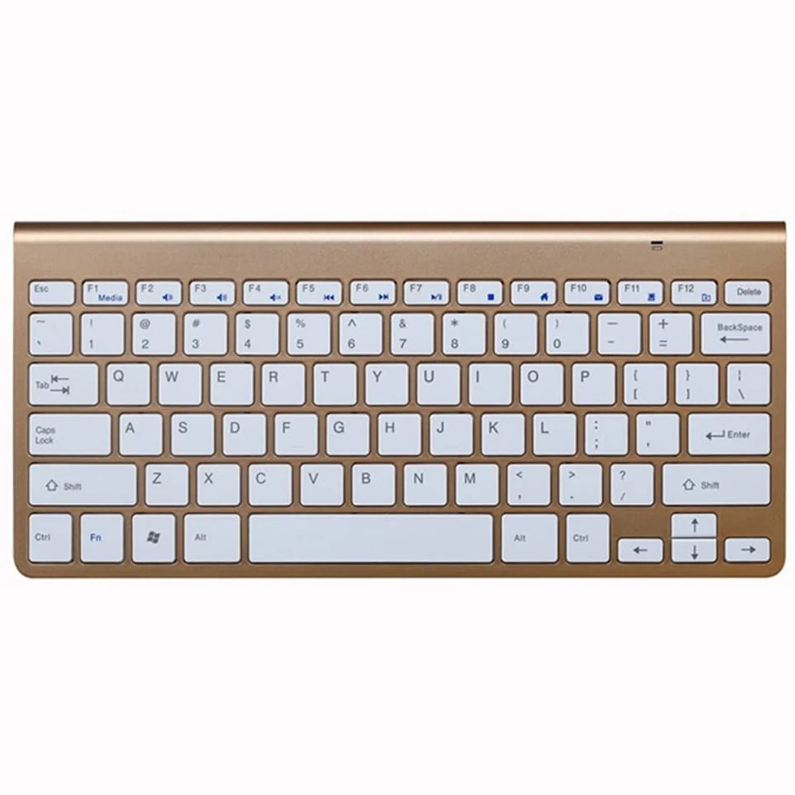 Wireless Keyboard and Mouse Combo Set (Gold) - Image 3