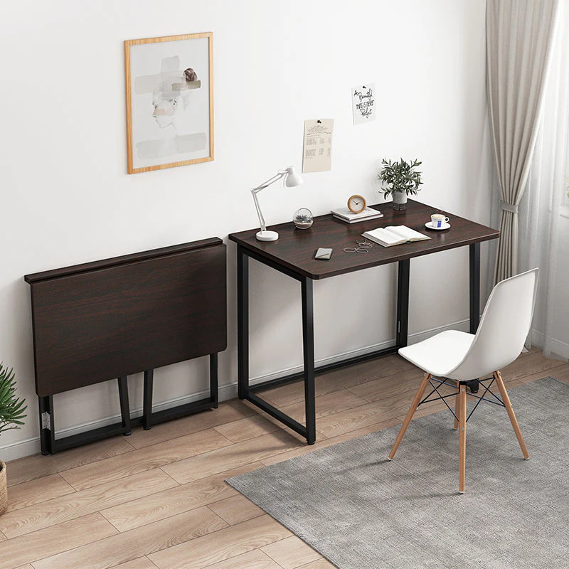 Wizard Folding Table Desk (Black Walnut) - Image 2
