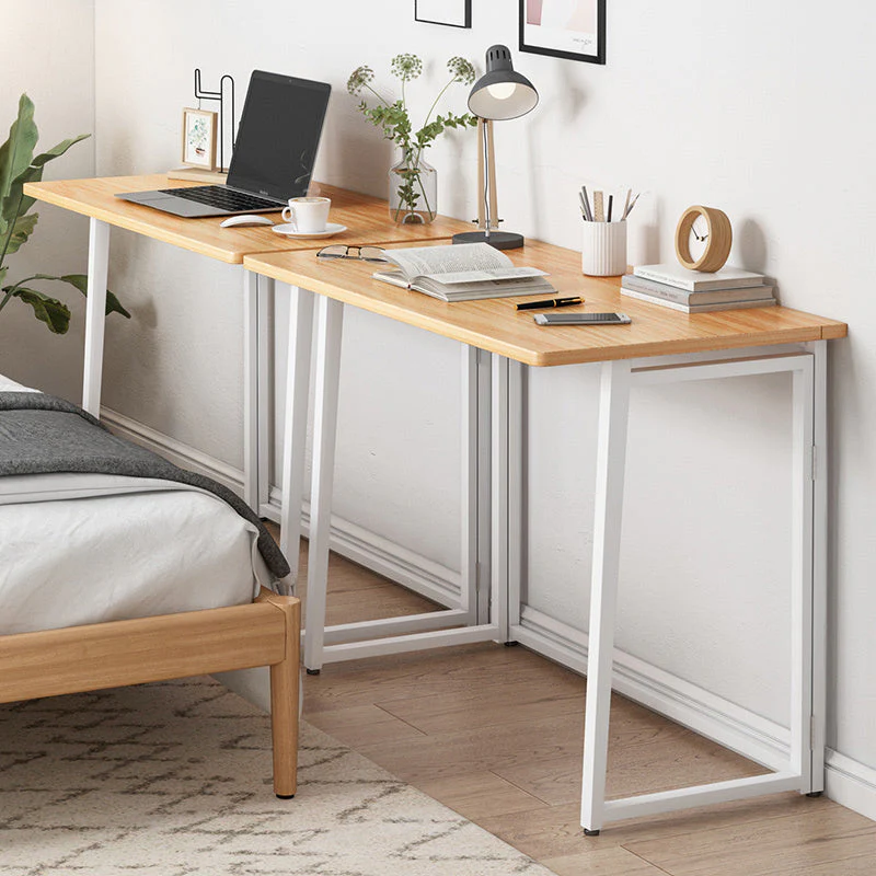 Wizard Folding Table Desk (White Oak) - Image 4