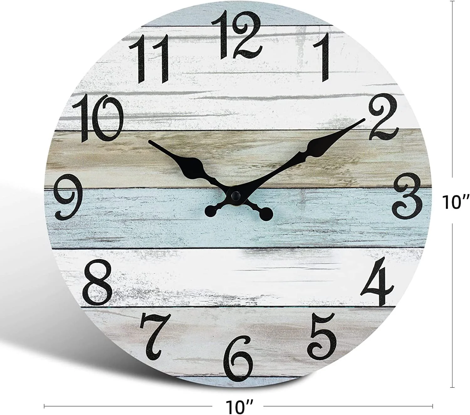 Wooden Rustic Retro Style Home Decor Wall Clock - Image 8