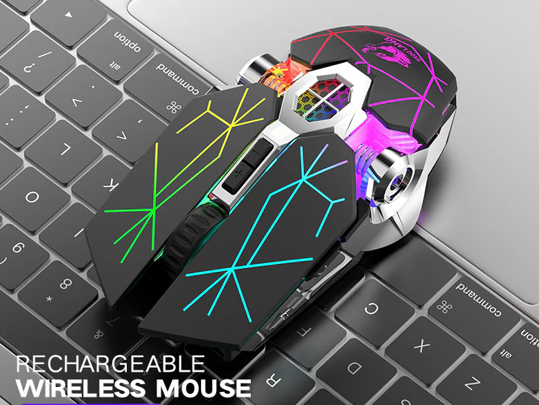 X13 Gaming Wireless Mechanical RGB Optical Mouse - Image 14