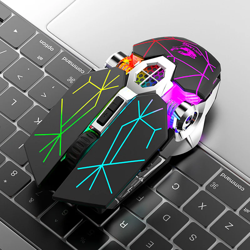 X13 Gaming Wireless Mechanical RGB Optical Mouse - Image 4