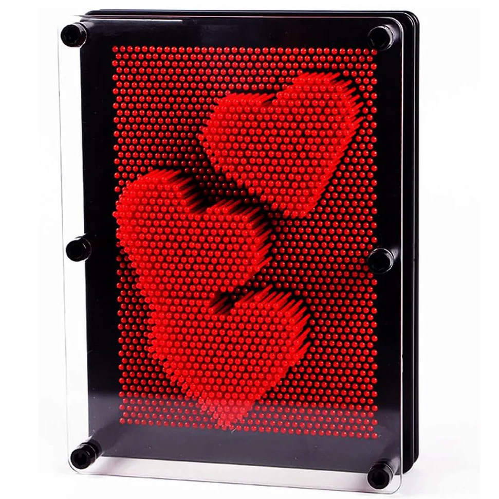 XL 3D Pin Art Board Game Hand Impression Desk Toy - Extra Large - Image 2