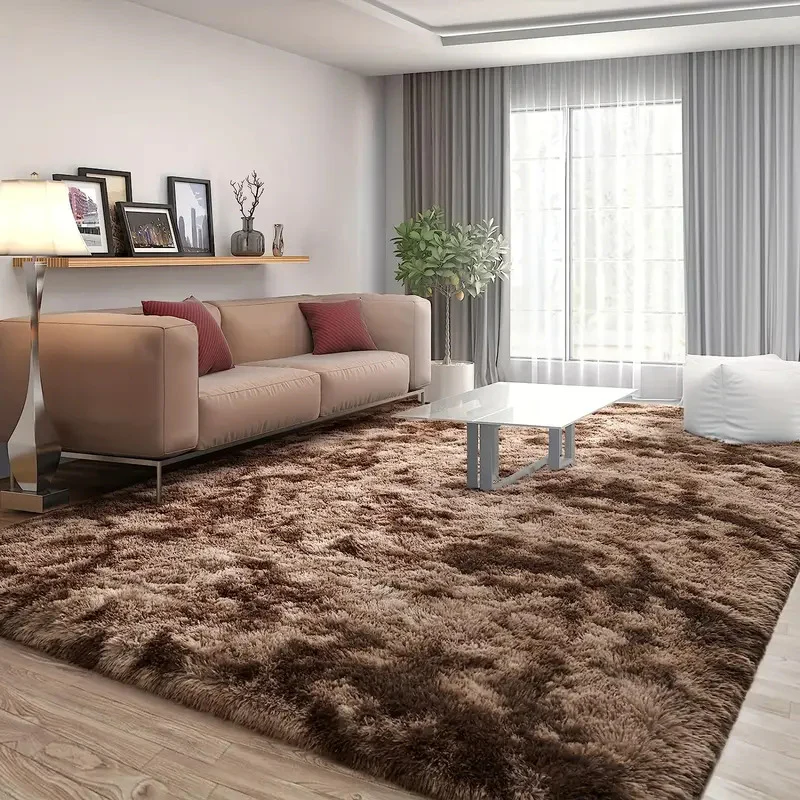 XL Comfortable Shag Rug (300 x 200, Coffee) - Image 21