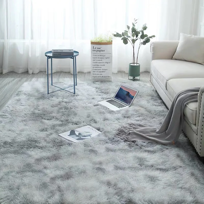 XL Comfortable Shag Rug (300 x 200, Platinum) - Image 6