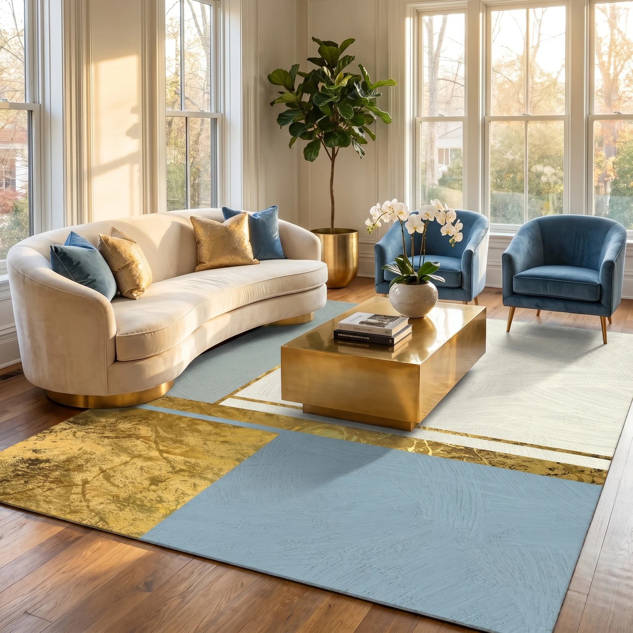 XL Large Brilliant Designer Rug Carpet Mat (280 x 180) - Image 5