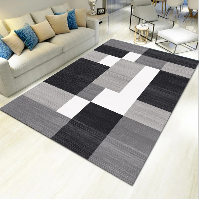 XL Extra Large Check Rug Carpet Mat (300 x 200) - Image 10