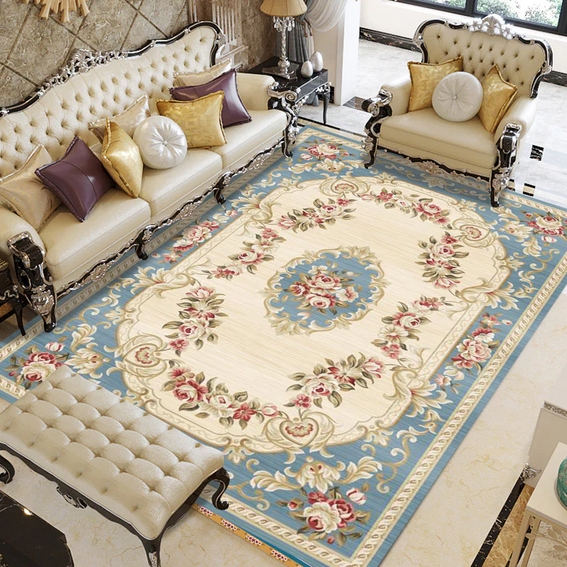 XL Extra Large Classic Floral Rug Carpet Mat (300 x 200) - Image 2