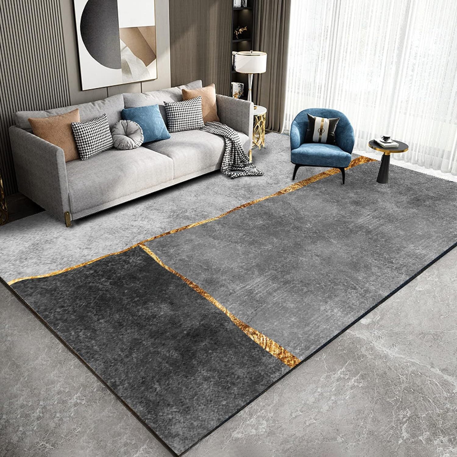 XL Extra Large Eclipse Rug Carpet Mat (300 x 200) - Image 13