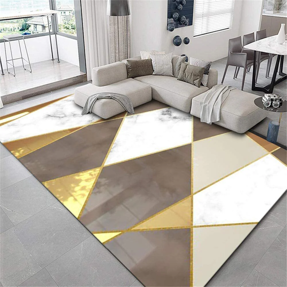 XL Extra Large Golden Rug Carpet Mat (300 x 200) - Image 12