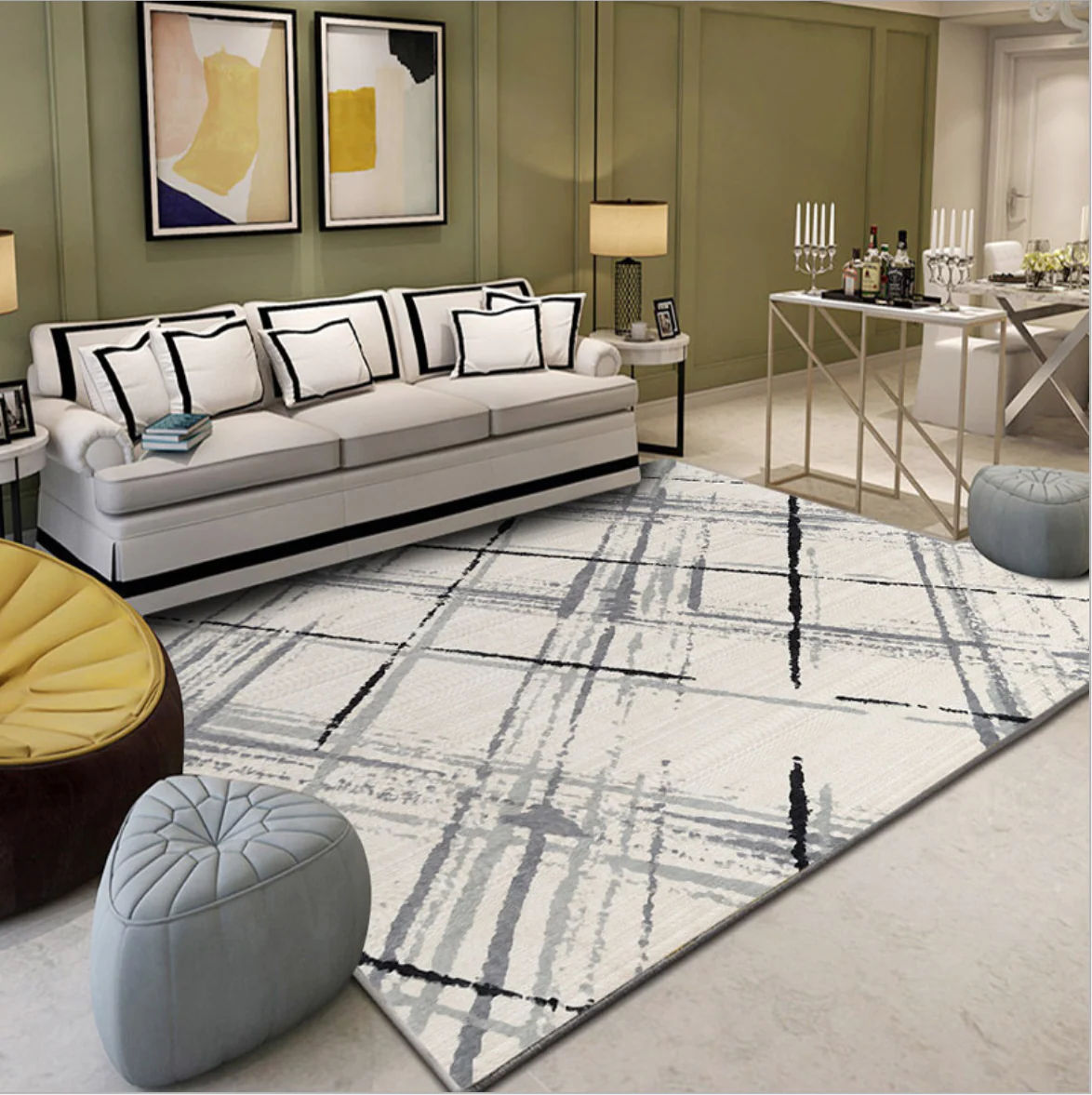 XL Extra Large Latitude Rug Carpet Mat (300 x 200) - Image 2