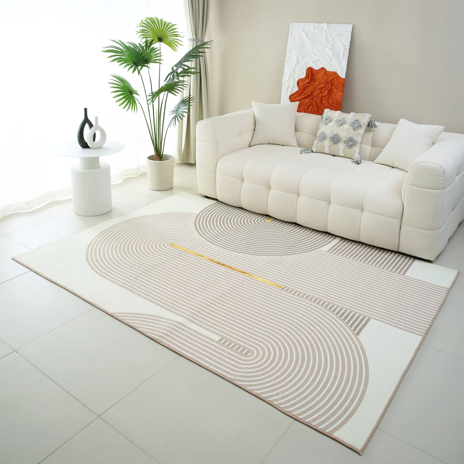XL Extra Large Lush Plush Lustrous Designer Carpet Rug (300 x 200) - Image 7