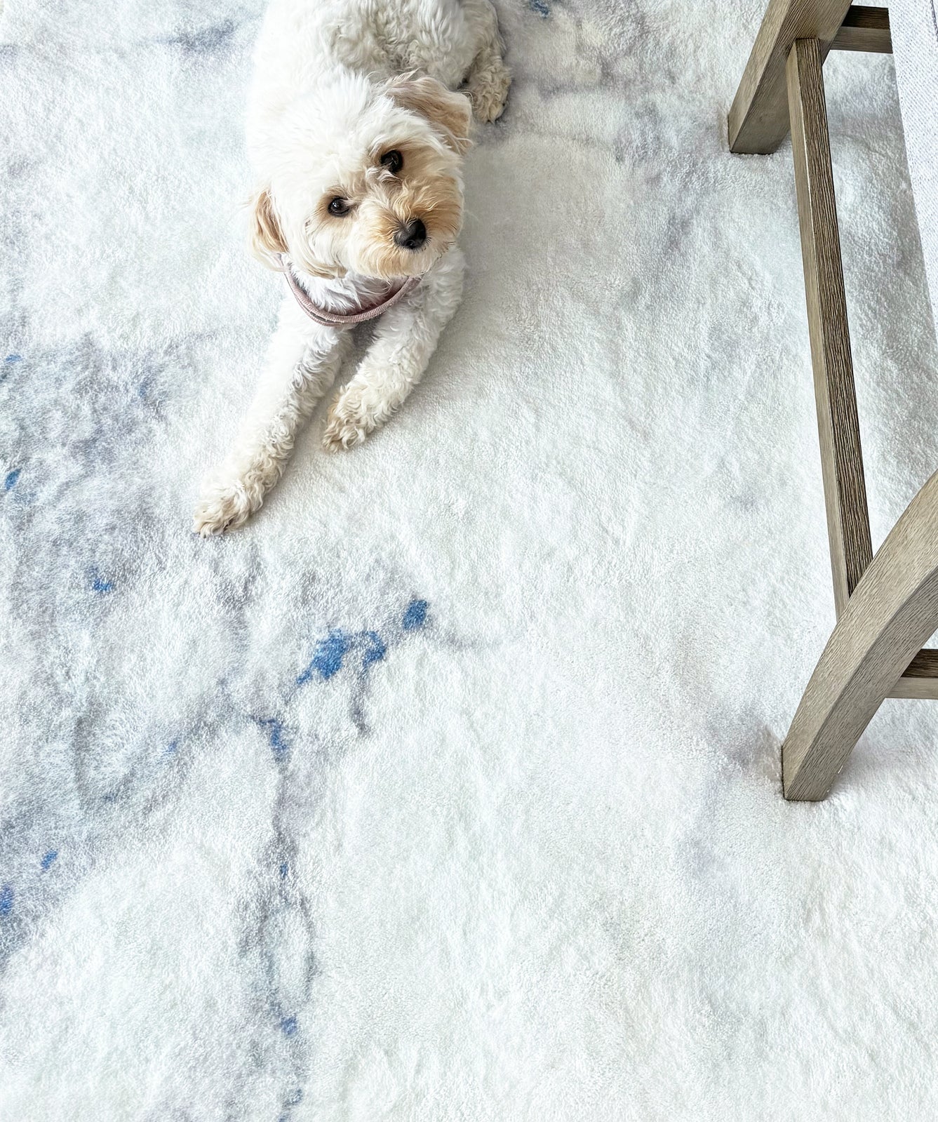 XL Extra Large Lush Plush Marble Rug Carpet Mat (300 x 200) - Image 11