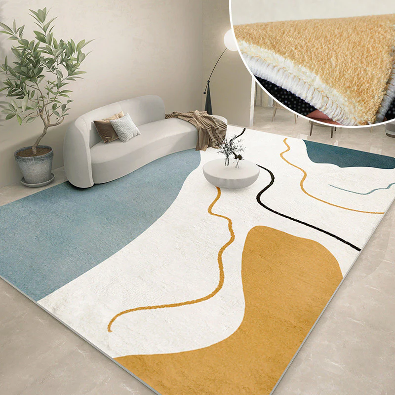 XL Extra Large Lush Plush Miami Designer Cotton Carpet Rug (300 x 200) - Image 5